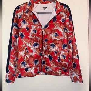 Aerie Floral Sport Yoga Jacket Sz small